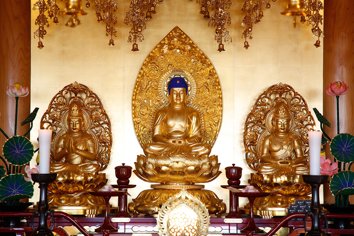 阿弥陀三尊